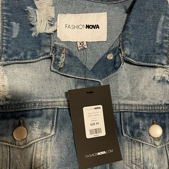 Cropped Jean jacket - Picture 4 of 5